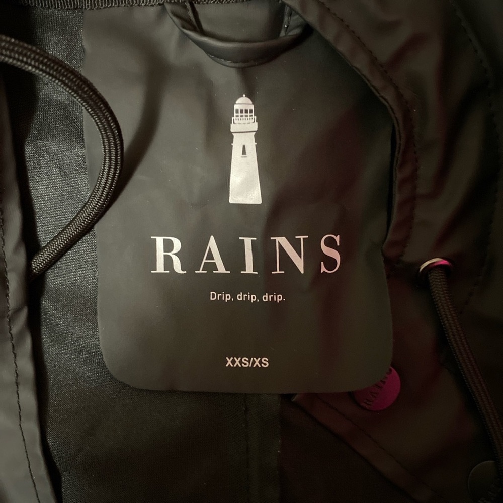 XXs/xs RAINS black jacket